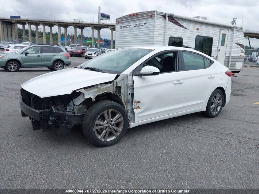 Vin: kmhd84lf3hu117041, lot: 30096989, hyundai elantra gl 20172