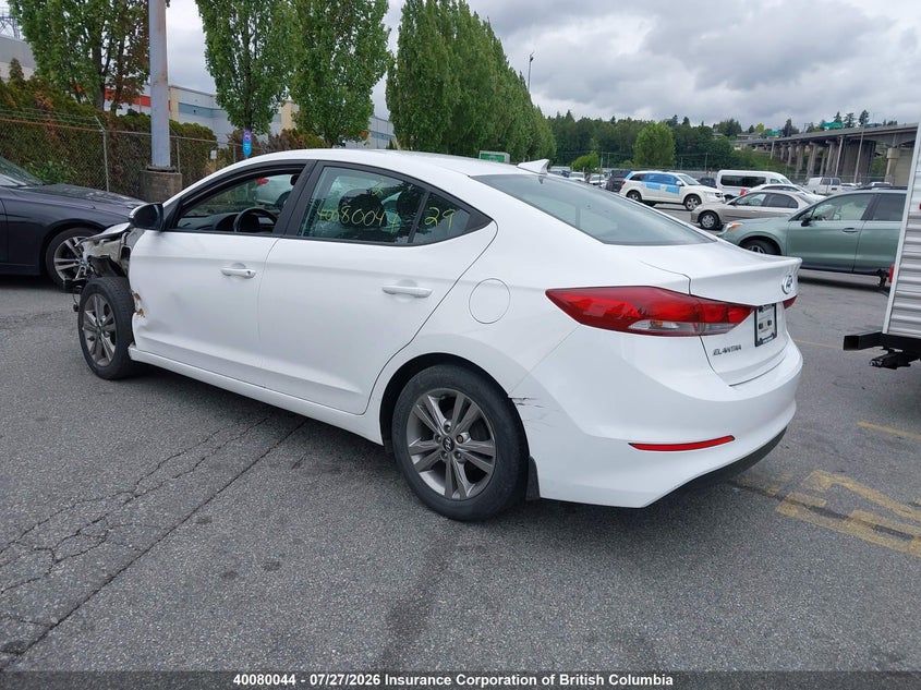 Vin: kmhd84lf3hu117041, lot: 30096989, hyundai elantra gl 20173