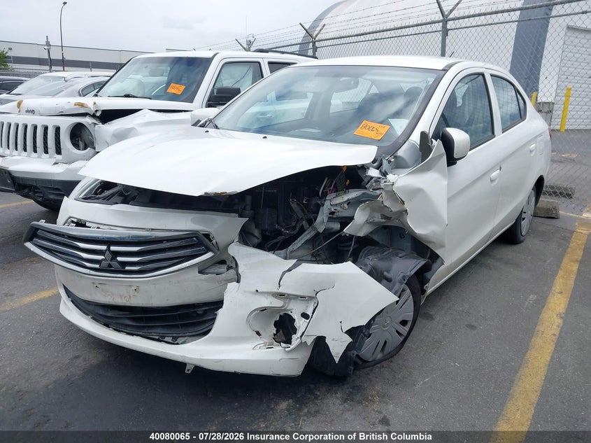 Vin: ml32f3fj0jhf03206, lot: 30097019, mitsubishi mirage g4 es 20182