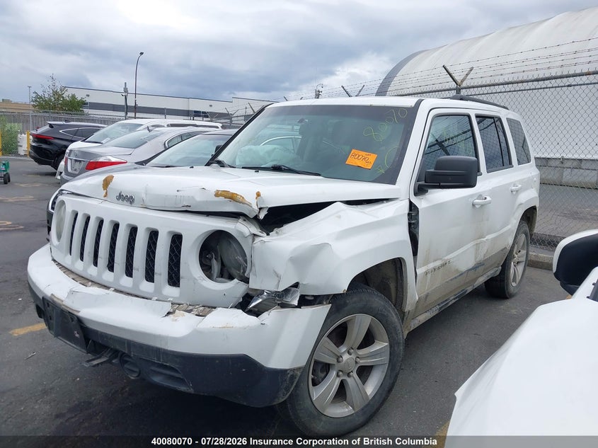 Vin: 1c4njrab4cd657923, lot: 30097024, jeep patriot 20122