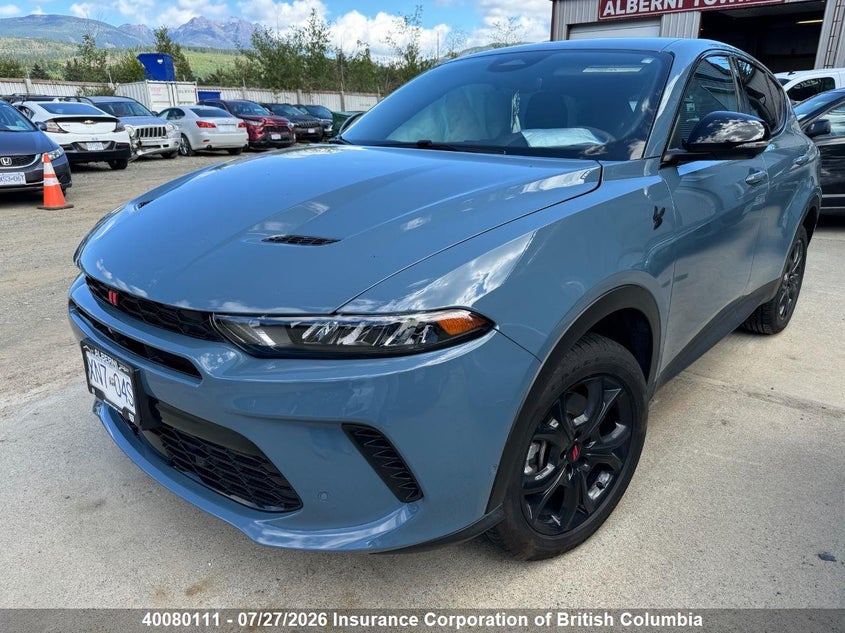 2024 Dodge Hornet Gt, Right Side, IAAI, VIN ZACNDFAN4R3A36229 — photo 2