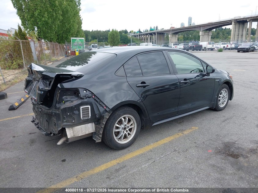 Vin: jtdbbrbe6lj009641, lot: 30097084, toyota corolla le 20204