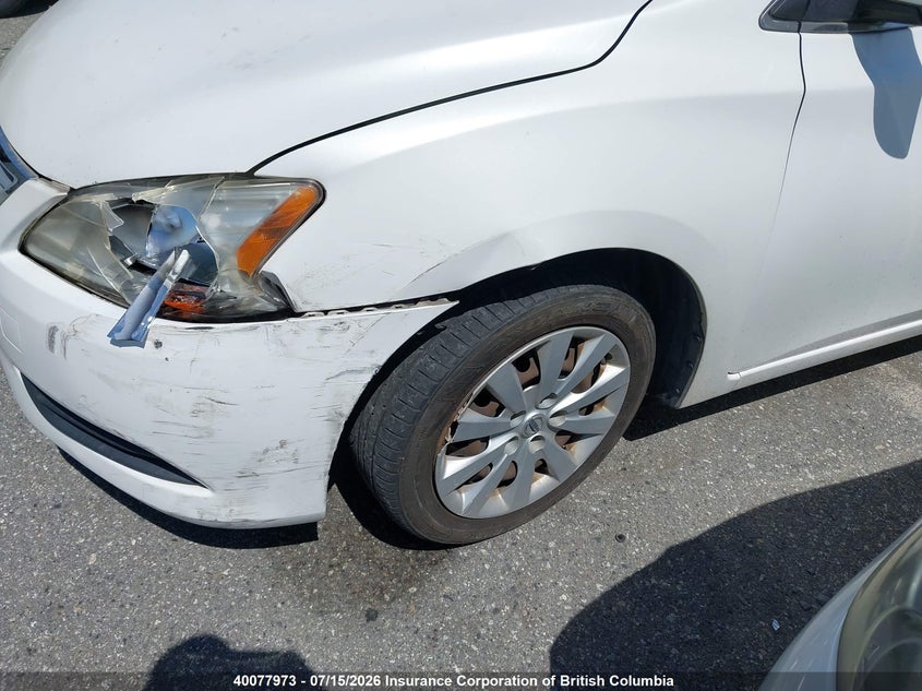 Vin: 3n1ab7apxdl711784, lot: 30097086, nissan sentra s/sv/sr/sl 20132
