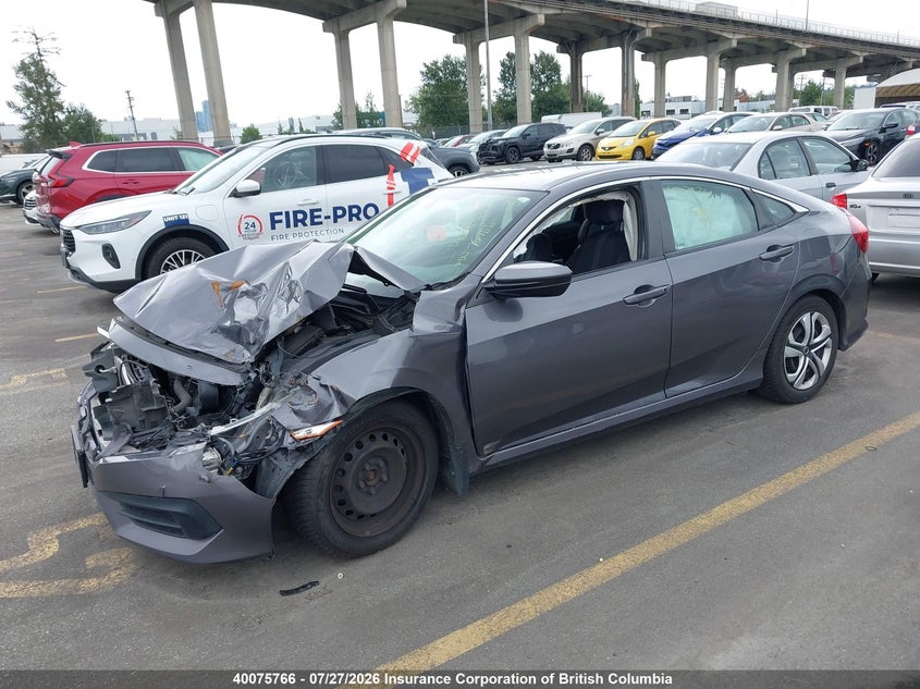Vin: 2hgfc2f54gh006973, lot: 30097106, honda civic lx 20162