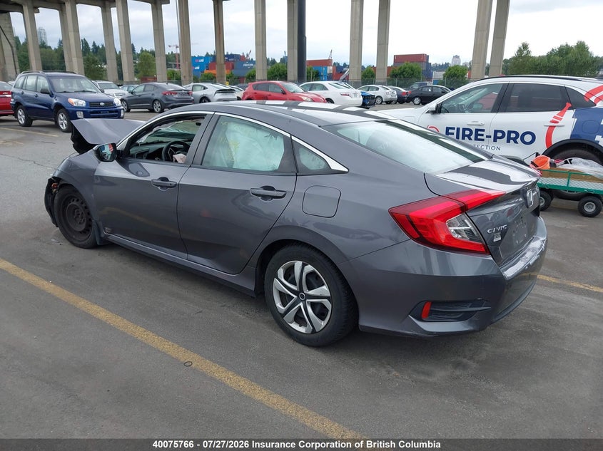 Vin: 2hgfc2f54gh006973, lot: 30097106, honda civic lx 20163