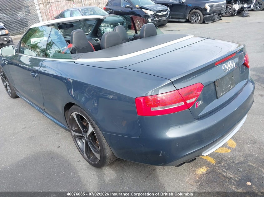 Vin: waulgbfh6an014309, lot: 30097115, audi s5 premium 20103