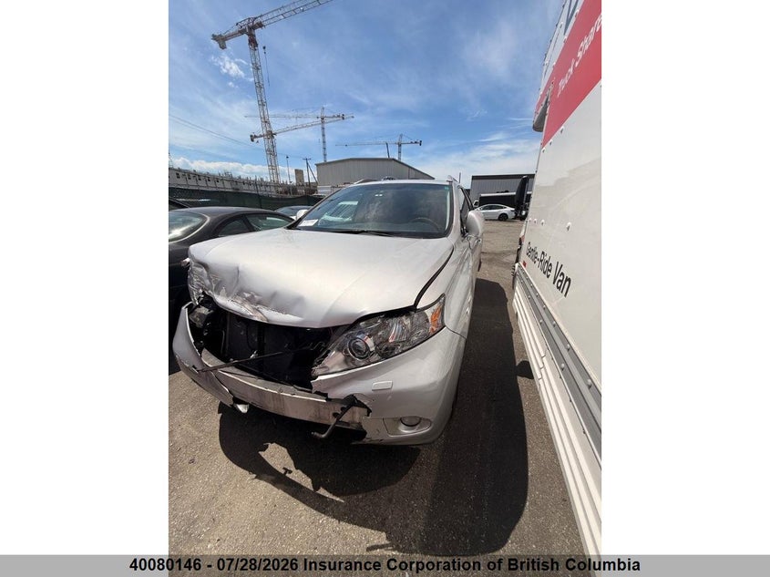 Vin: 2t2bk1ba7ac034793, lot: 30097128, lexus rx 350 20102
