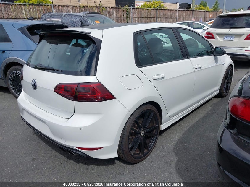 Vin: wvwvf7au7hw096507, lot: 30097236, volkswagen golf 20174