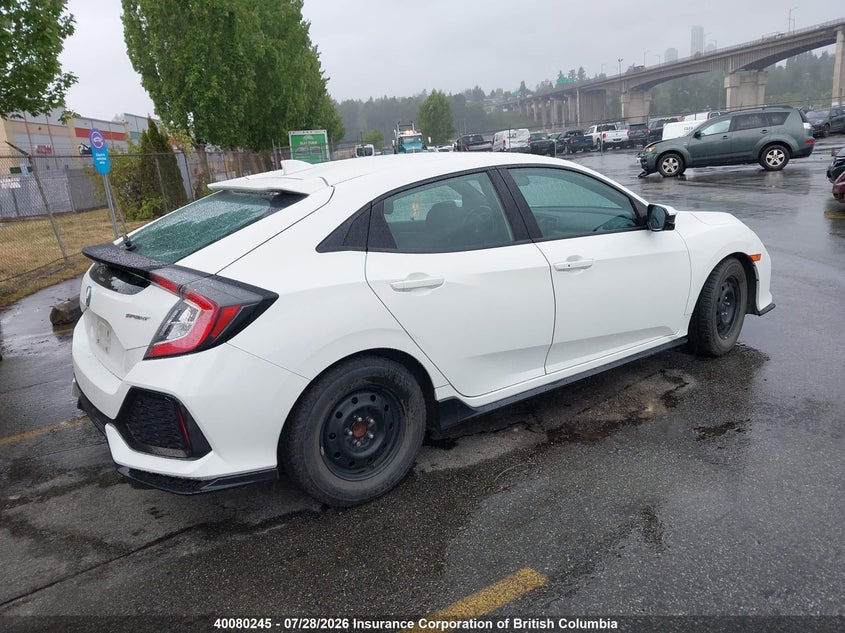 Vin: shhfk7h41hu309654, lot: 30097247, honda civic 20174