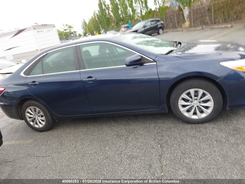 2015 TOYOTA CAMRY SEDAN 2.5L I4 FI DOHC 16V NF4