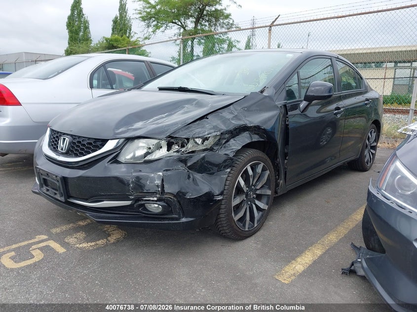 Vin: 2hgfb2f71dh012312, lot: 30097264, honda civic touring 20132