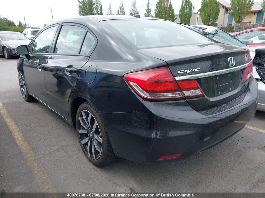 Vin: 2hgfb2f71dh012312, lot: 30097264, honda civic touring 20133