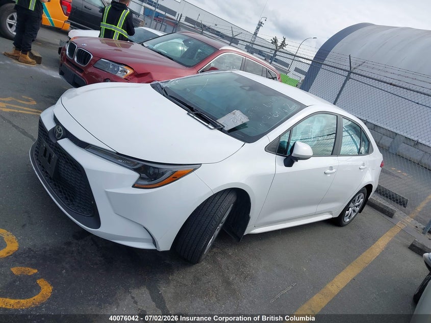 Vin: 5yfbprbe1lp127397, lot: 30097280, toyota corolla le 20202