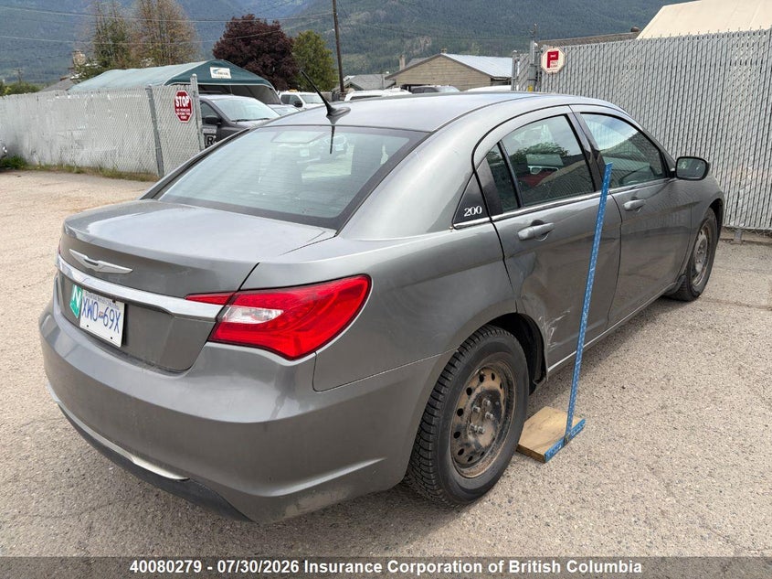 Vin: 1c3ccbab3cn229767, lot: 30097288, chrysler 200 20124