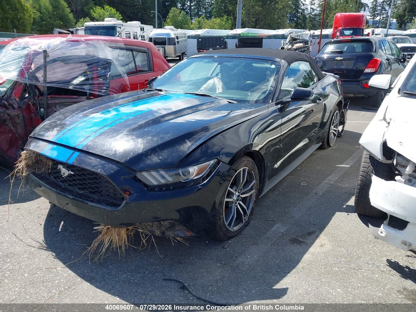 Vin: 1fatp8uh9g5296808, lot: 30097316, ford mustang 20162