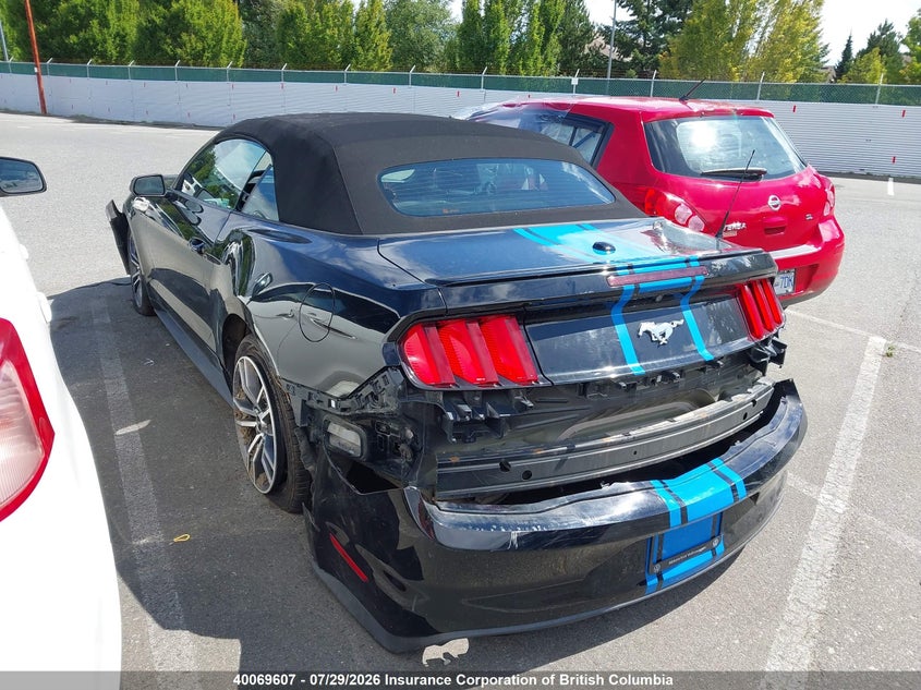 Vin: 1fatp8uh9g5296808, lot: 30097316, ford mustang 20163