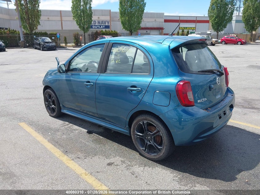 Vin: 3n1ck3cp1gl248291, lot: 30097322, nissan micra 20163