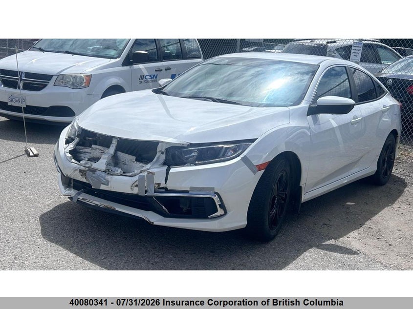 Vin: 2hgfc2f58kh012493, lot: 30097367, honda civic 20192