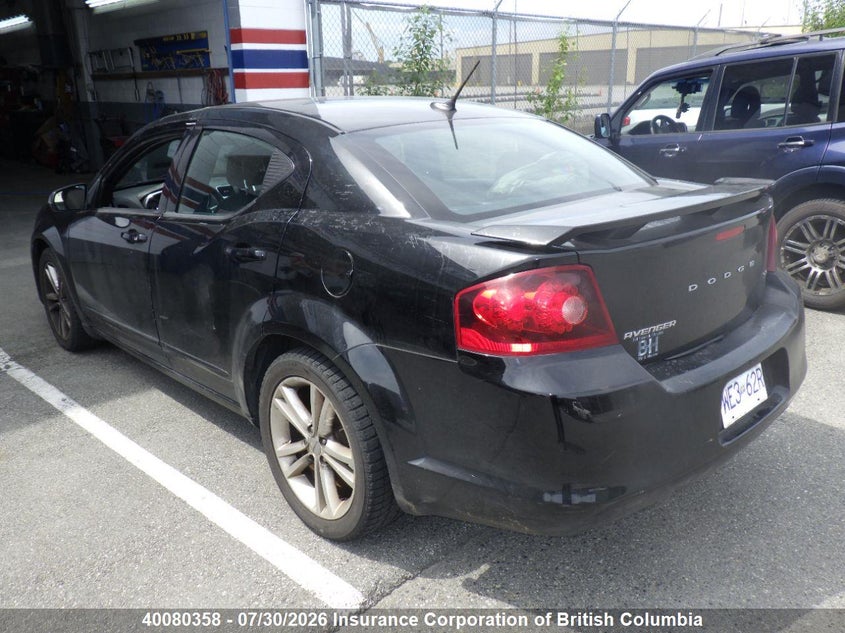 Vin: 1c3cdzcb0cn251390, lot: 30097392, dodge avenger sxt 20123