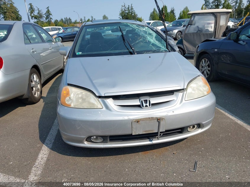 2002 HONDA CIVIC SEDAN 1.7L I-4 VVT, 127HP