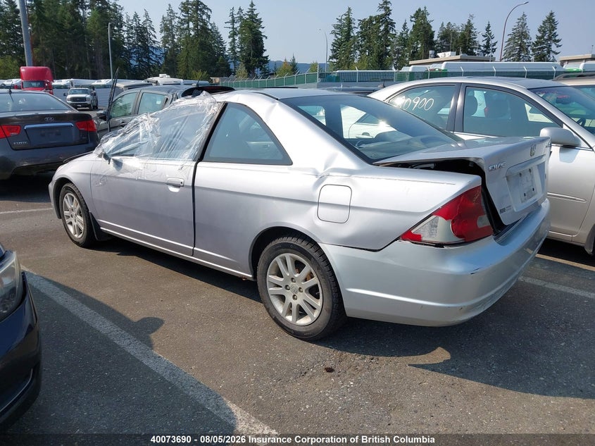 2002 HONDA CIVIC SEDAN 1.7L I-4 VVT, 127HP