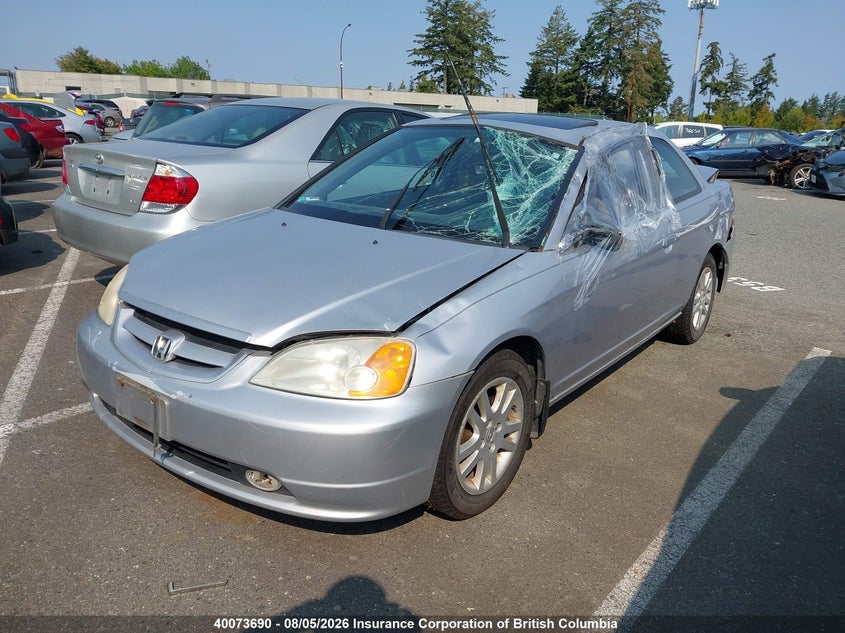 2002 HONDA CIVIC SEDAN 1.7L I-4 VVT, 127HP