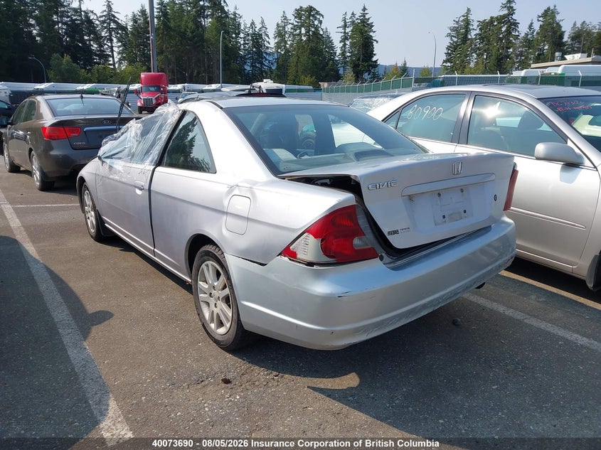 2002 HONDA CIVIC SEDAN 1.7L I-4 VVT, 127HP