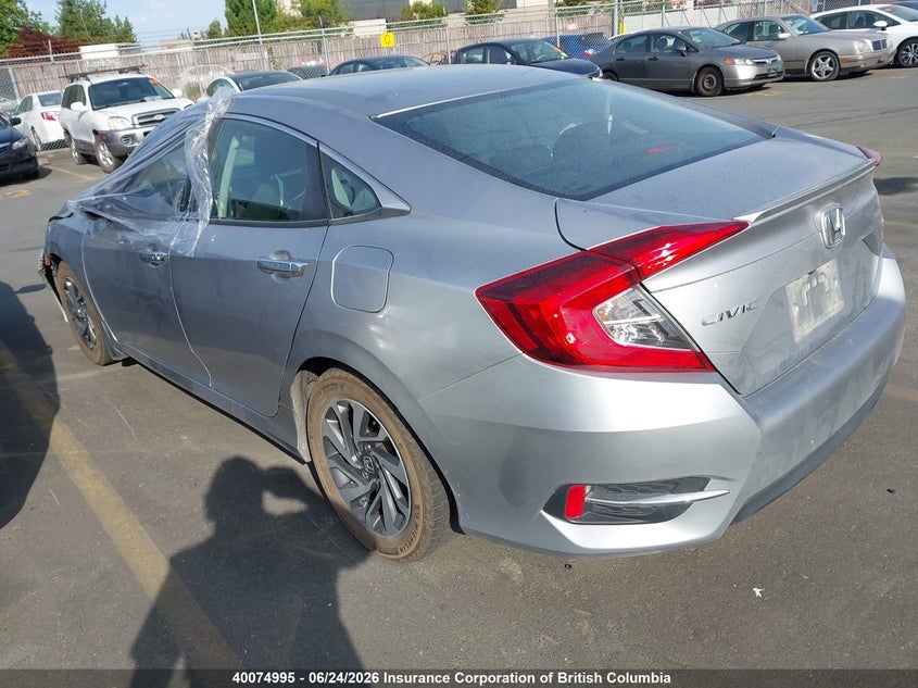 Vin: 2hgfc2f62jh015185, lot: 30097442, honda civic lx 20183