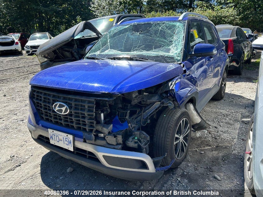 Vin: kmhrc8a38ru287708, lot: 30097449, hyundai venue 20242