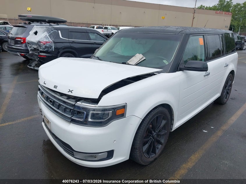 Vin: 2fmhk6dt5hba06824, lot: 30097456, ford flex limited 20172