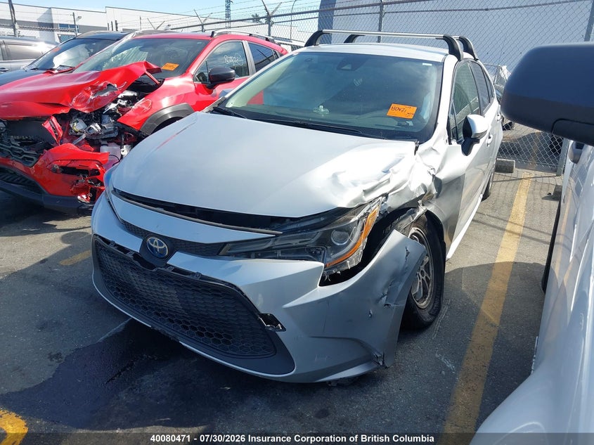 Vin: jtdbbmbe9n3500697, lot: 30097545, toyota corolla 20222