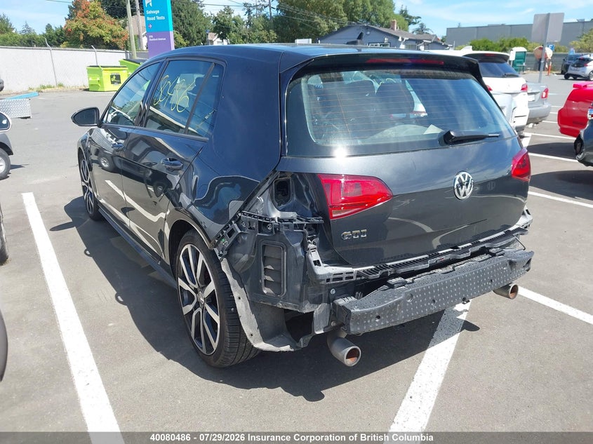 Vin: 3vw5t7au7fm000491, lot: 30097562, volkswagen gti 20153