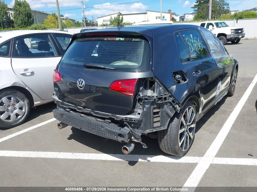 Vin: 3vw5t7au7fm000491, lot: 30097562, volkswagen gti 20154