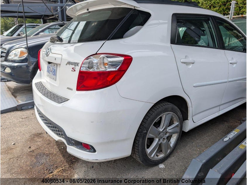 Vin: 2t1le4ee3cc021378, lot: 30097619, toyota matrix 20124
