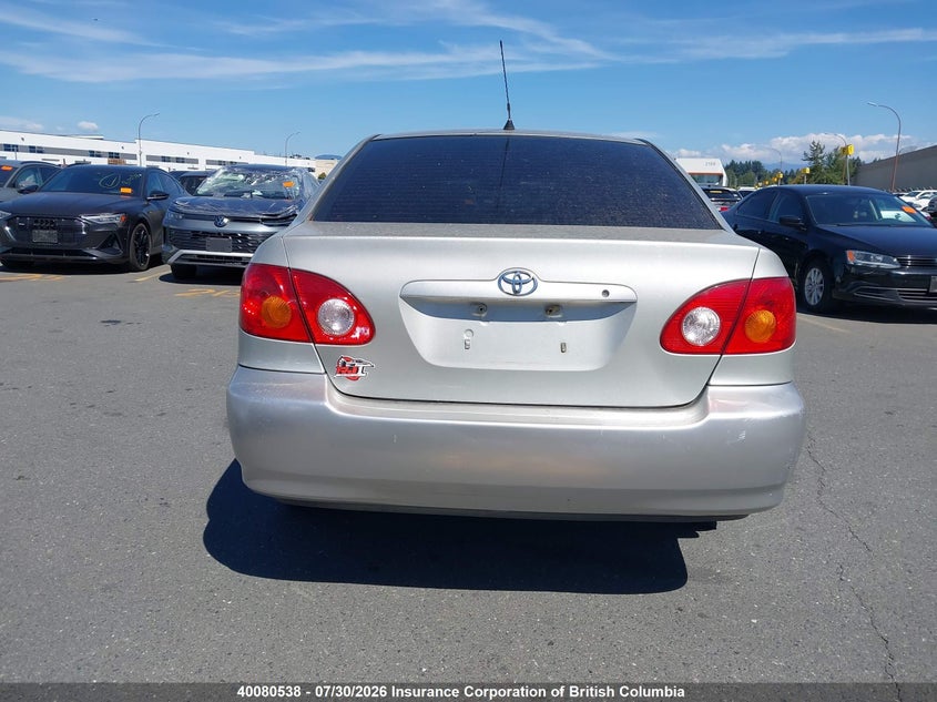 2004 TOYOTA COROLLA SEDAN 1.8L I4 FI DOHC 16V F4