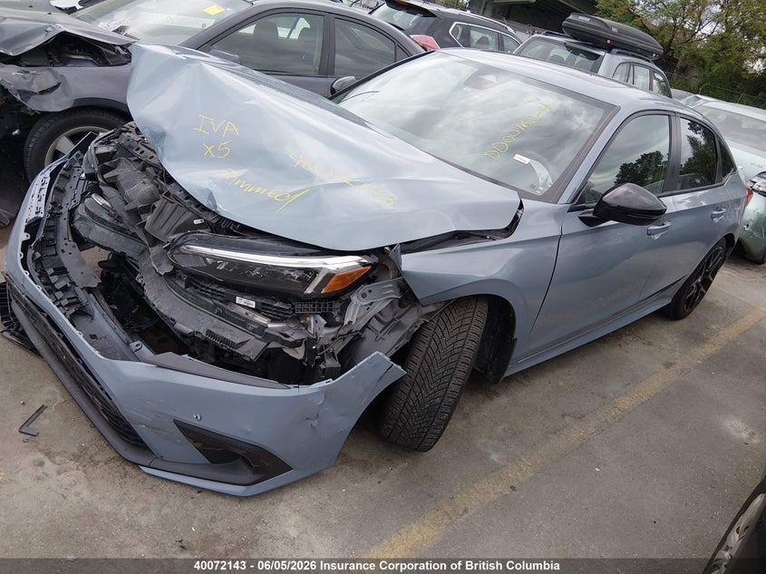 Vin: 2hgfe2f57ph104745, lot: 30097653, honda civic sport 20232