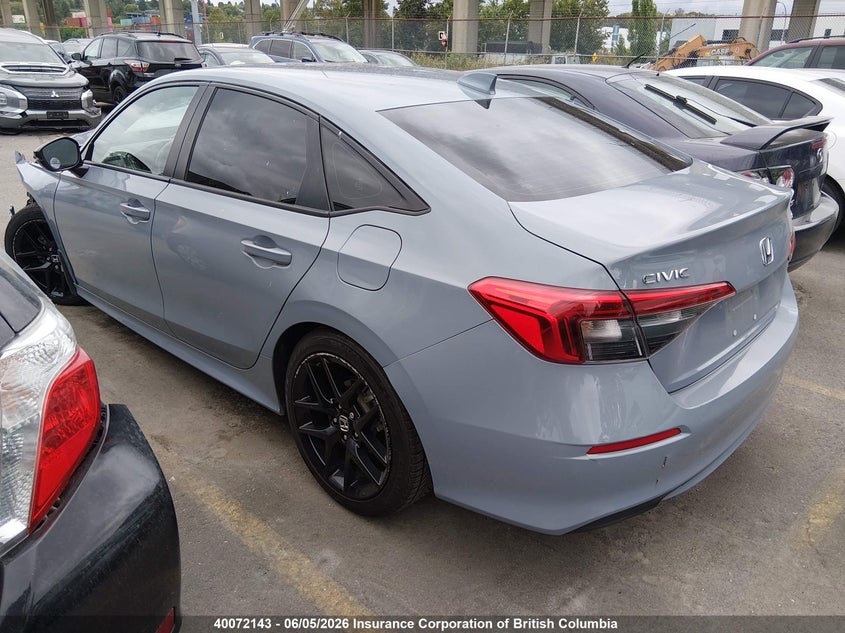 Vin: 2hgfe2f57ph104745, lot: 30097653, honda civic sport 20233
