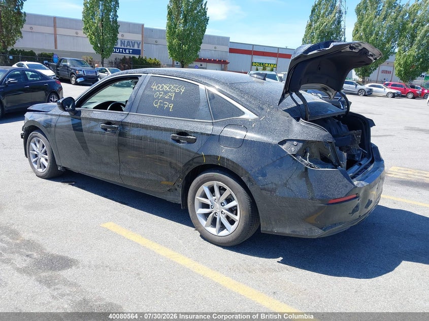 Vin: 2hgfe2f30rh100165, lot: 30097655, honda civic 20243