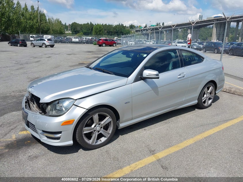 Vin: wddgj4hb1cf873434, lot: 30097700, mercedes-benz c 250 20122