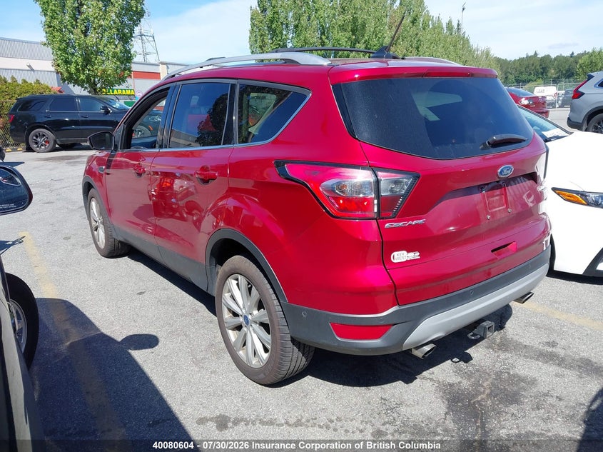 Vin: 1fmcu9j96jub30065, lot: 30097702, ford escape titanium 20183