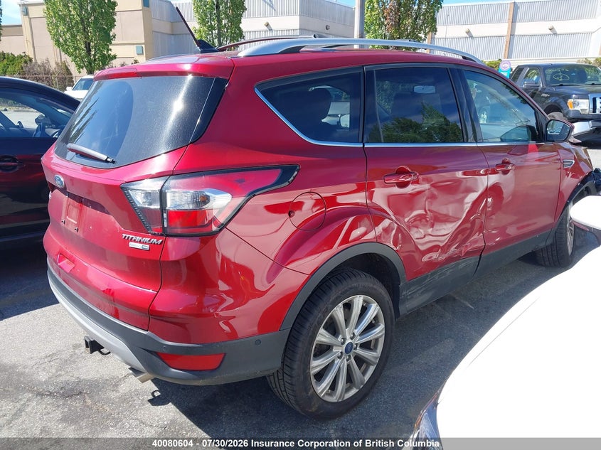 Vin: 1fmcu9j96jub30065, lot: 30097702, ford escape titanium 20184