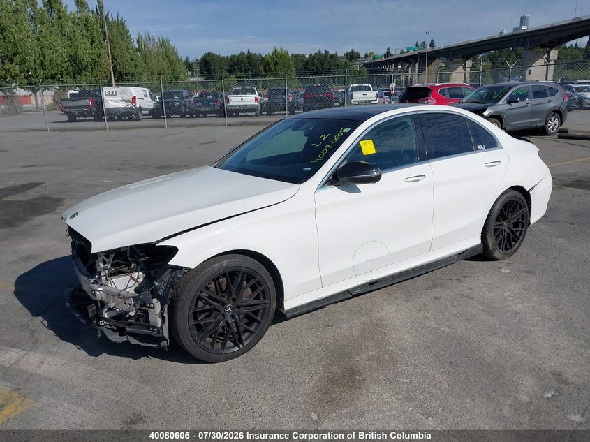 Vin: 55swf8eb0lu326208, lot: 30097703, mercedes-benz c 300 4matic 20202