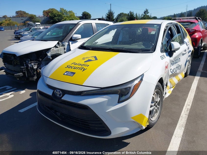 Vin: jtdbcmfe4r3040619, lot: 30097728, toyota corolla hybrid le 20242