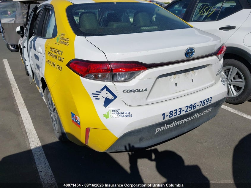 Vin: jtdbcmfe4r3040619, lot: 30097728, toyota corolla hybrid le 20243