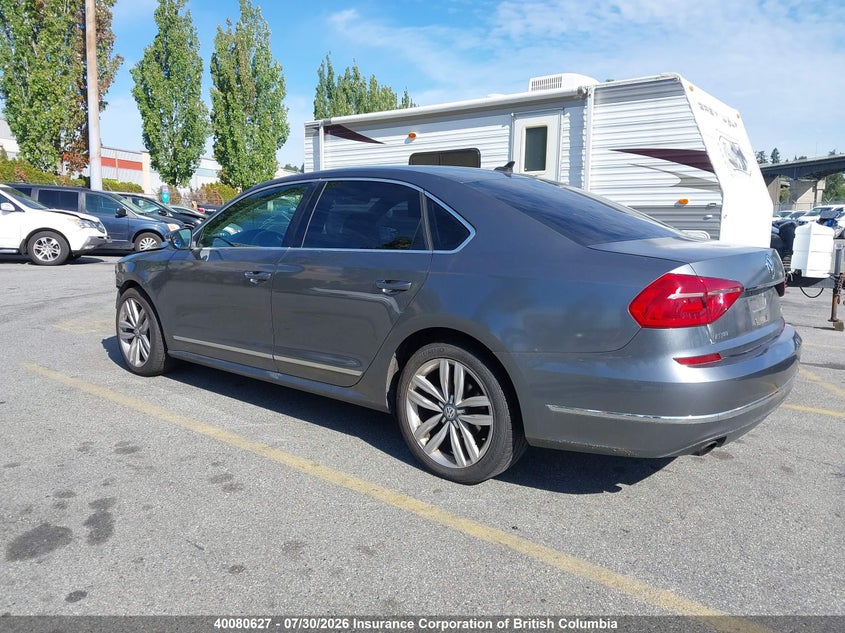 Vin: 1vwcs7a35gc003202, lot: 30097732, volkswagen passat sel/sel premium 20163