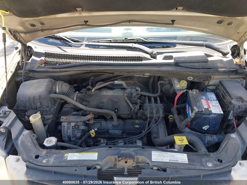 2008 DODGE CARAVAN VAN 3.3L V6 FI U NF