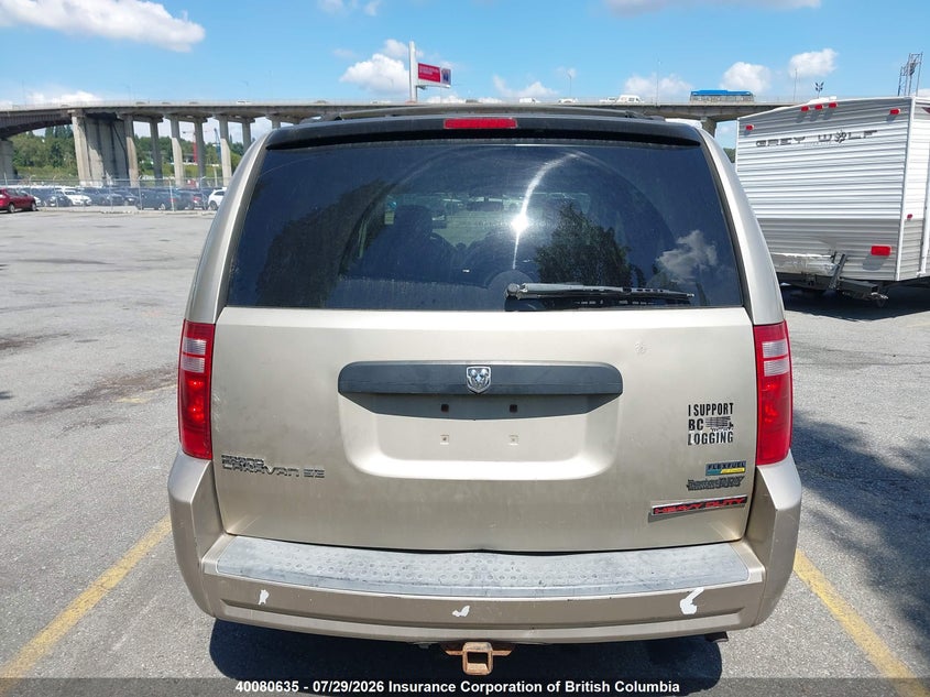 2008 DODGE CARAVAN VAN 3.3L V6 FI U NF