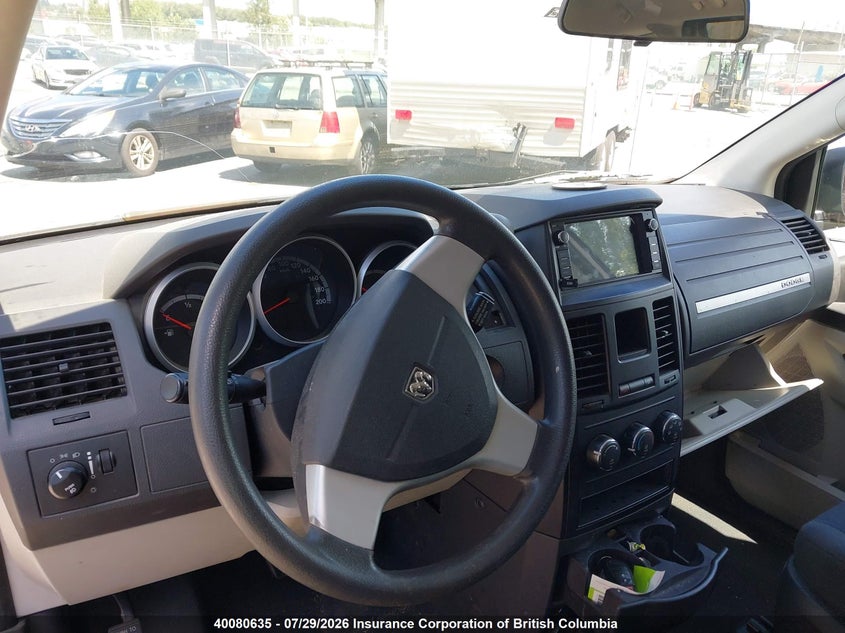 2008 DODGE CARAVAN VAN 3.3L V6 FI U NF