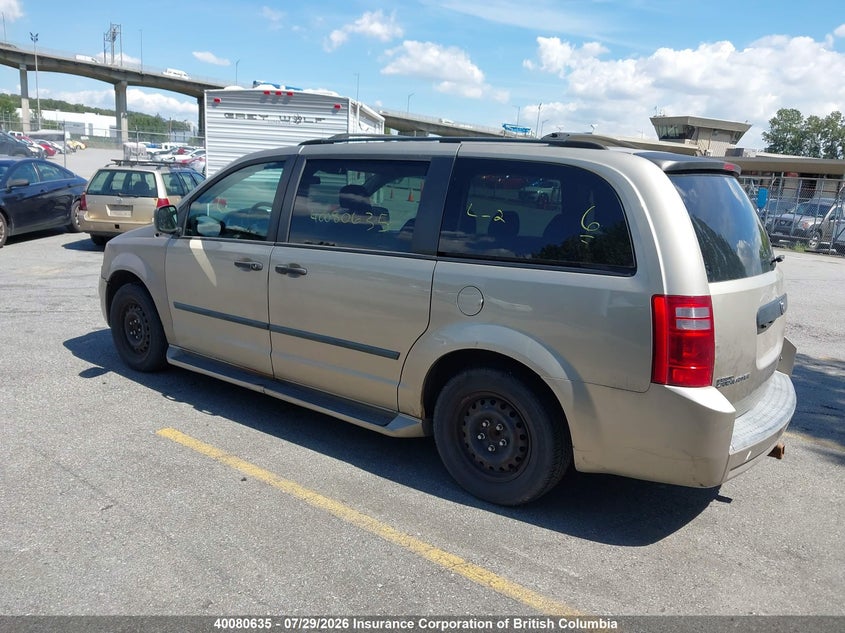 2008 DODGE CARAVAN VAN 3.3L V6 FI U NF