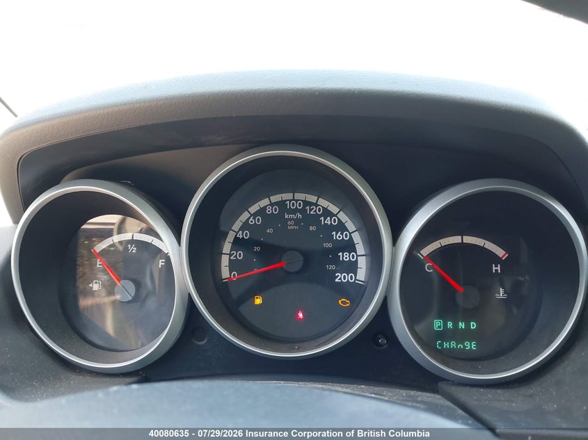 2008 DODGE CARAVAN VAN 3.3L V6 FI U NF